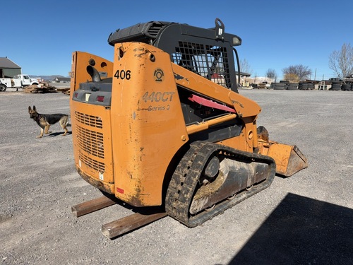 3,000 lb. Case #440CT, Compact Track Loader, Enclosed Cab, 83 HP, Diesel, 2007, AS IS - Image 2