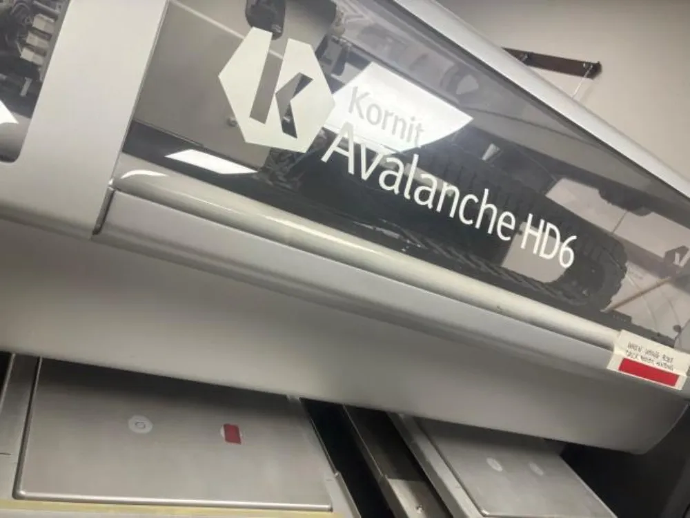 Kornit #Avalanche-HD6, Textile Digital Printer, 230/400 VAC - Image 5