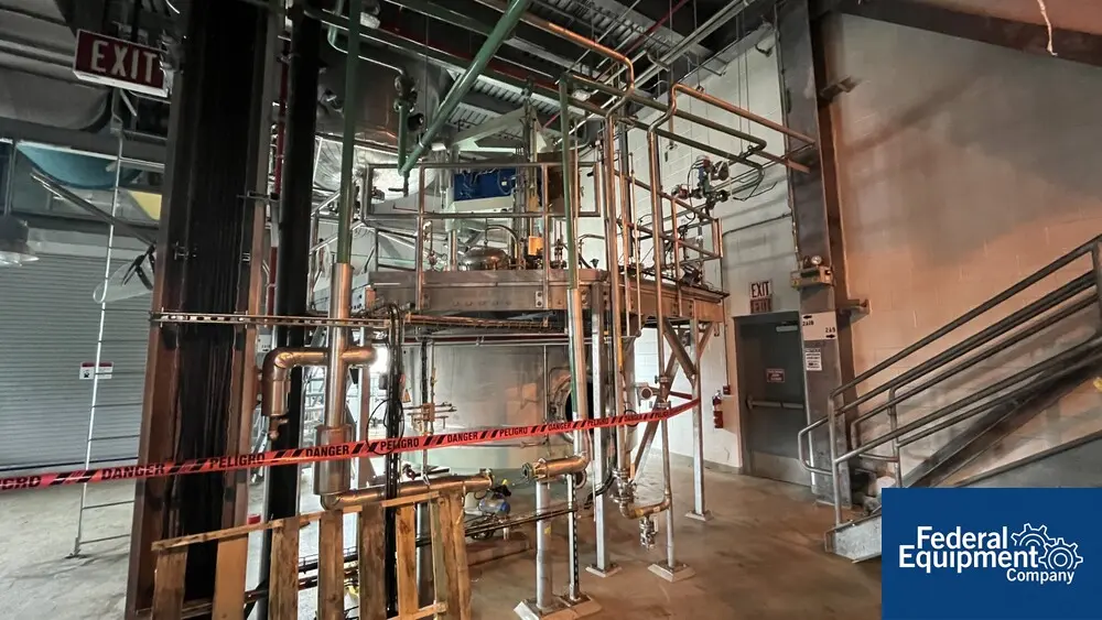 3V Tech #FPP1000/FF, Nutsche Filter, 304 Stainless Steel, 50psi, 107.6 sq.ft., 2014 - Image 4