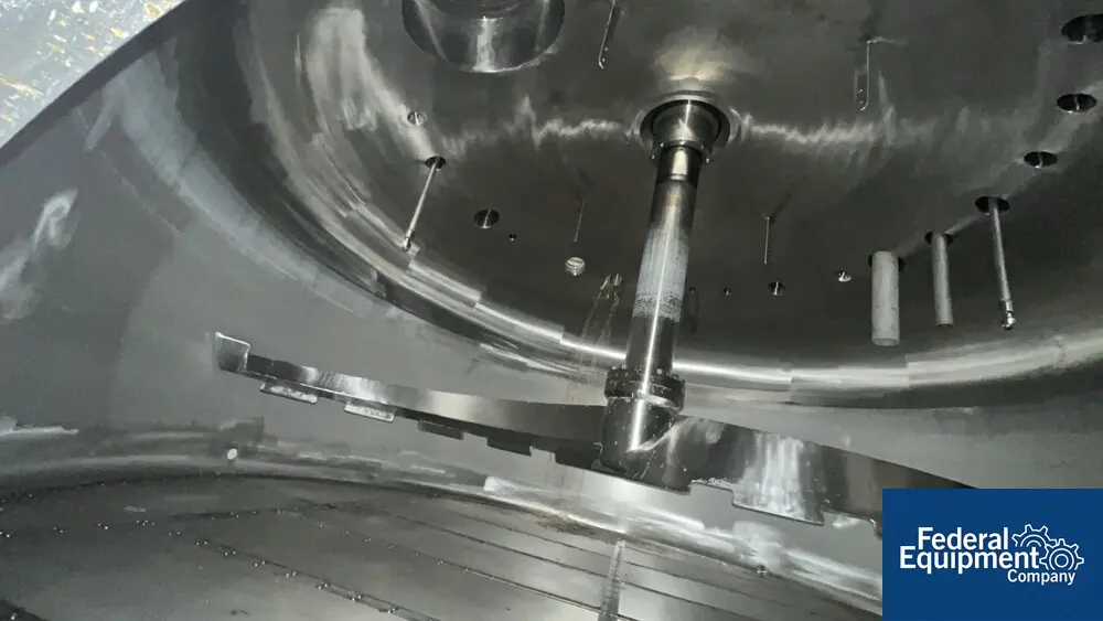 3V Tech #FPP1000/FF, Nutsche Filter, 304 Stainless Steel, 50psi, 107.6 sq.ft., 2014 - Image 7