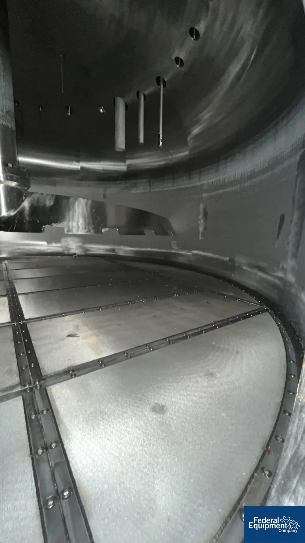 3V Tech #FPP1000/FF, Nutsche Filter, 304 Stainless Steel, 50psi, 107.6 sq.ft., 2014 - Image 8