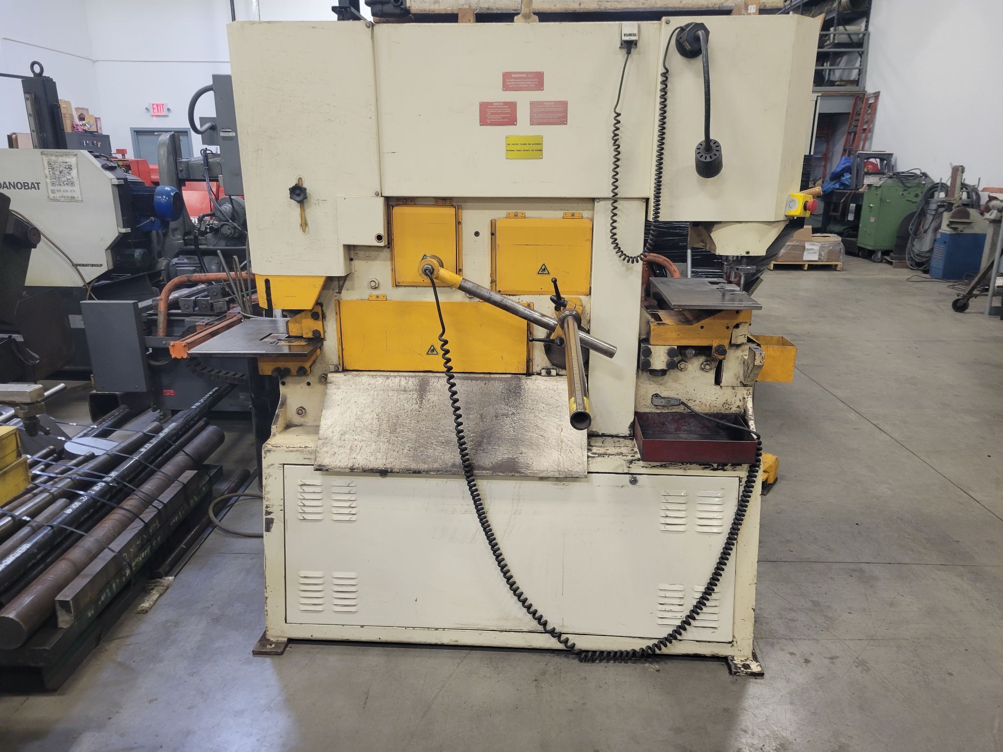 6.5" x 6.5" x 0.5" Geka #HYD-110, Ironworkers, 110 Ton, 2000 - Image 3