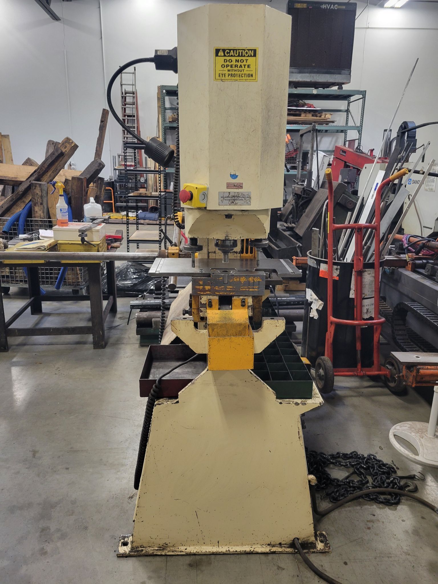 6.5" x 6.5" x 0.5" Geka #HYD-110, Ironworkers, 110 Ton, 2000 - Image 4