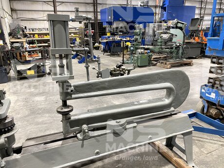 10 gauge x 73" Niagara #208-A, Flanger, 38.5" throat, 51 FPM rolls, 200 RPM, 4.5:1 ratio, 3 HP - Image 7