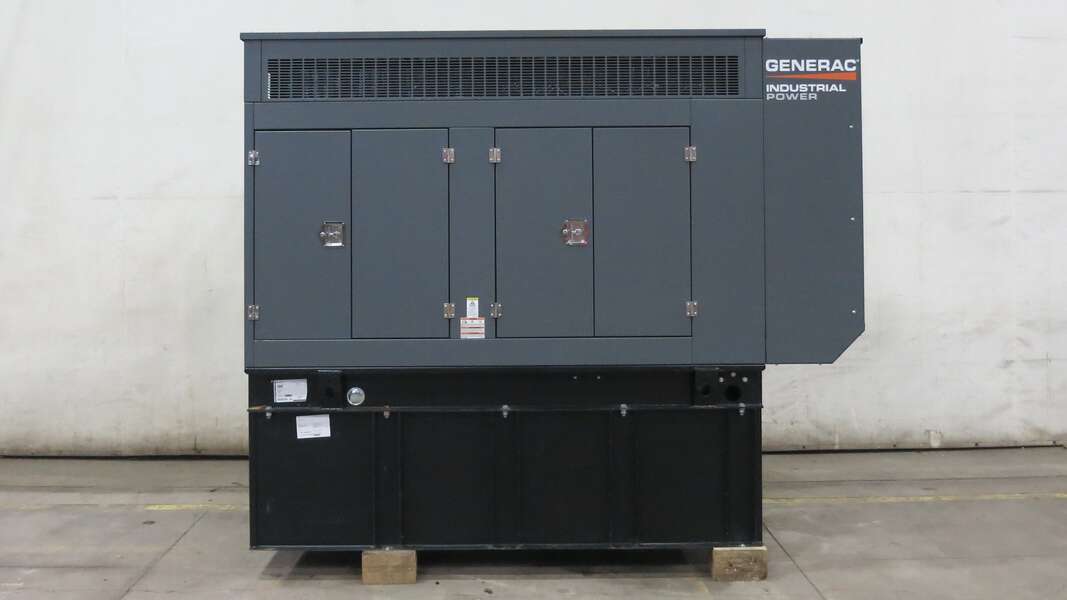 80 KW Generac #SD080, diesel generator set, 120/208 Volts, 4 hours, 131 HP at 1800 RPM, Iveco/FPT 4.5L - Image 1