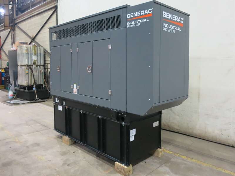 80 KW Generac #SD080, diesel generator set, 120/208 Volts, 4 hours, 131 HP at 1800 RPM, Iveco/FPT 4.5L - Image 3