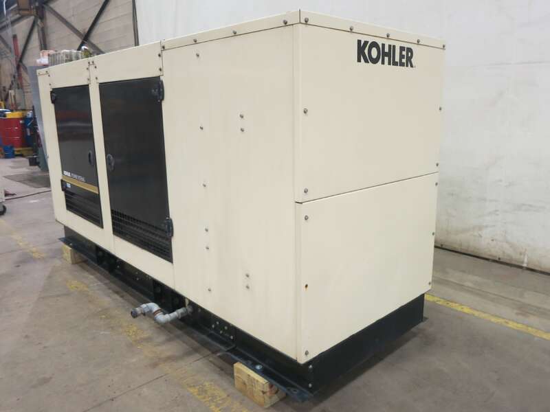100 KW Kohler #100REZG, Natural gas / propane generator set, 120/208 Volts, 351 hours, 195 HP at 1800 RPM, GM - Image 3