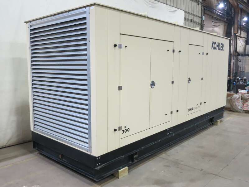 300 KW Kohler #300REZXB, Natural gas / propane generator set, 277/480 Volts, 530 HP at 1800 RPM, PSI/Doosan - Image 2