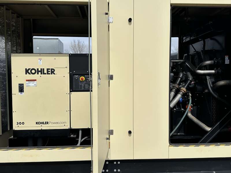 300 KW Kohler #300REZXB, Natural gas / propane generator set, 277/480 Volts, 530 HP at 1800 RPM, PSI/Doosan - Image 4