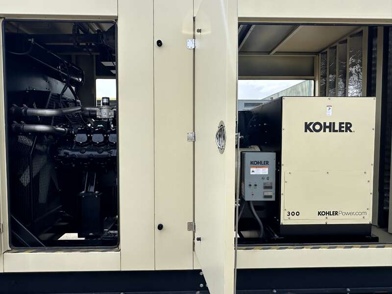 300 KW Kohler #300REZXB, Natural gas / propane generator set, 277/480 Volts, 530 HP at 1800 RPM, PSI/Doosan - Image 6