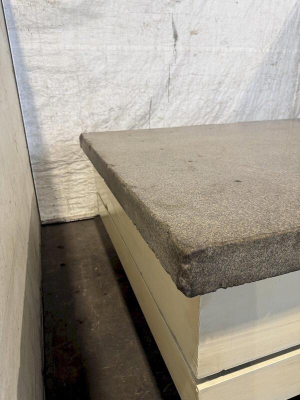 72" x 96" x 16" Granite Surface Combustion Plate w/ stand - Image 6