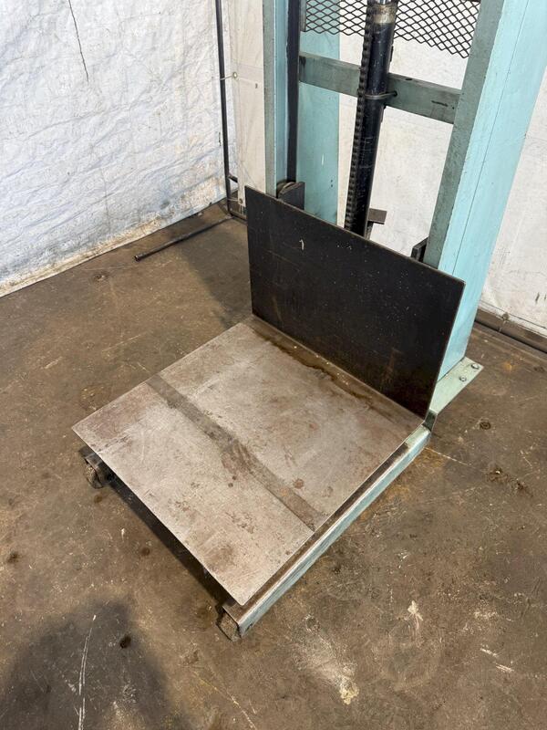 1000 lb. Economy #W-54, die lift, 24" x 24" platform - Image 3