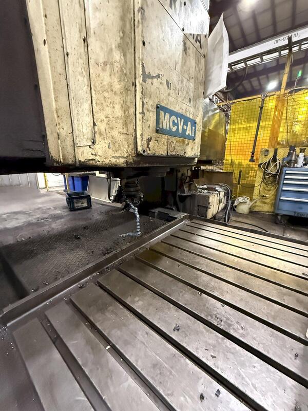 Okuma MCV-A-II, CNC bridge type mill, 36 automatic tool changer, 118" X Travel, 78" Y Travel, 17.7" Z, 6k - Image 2