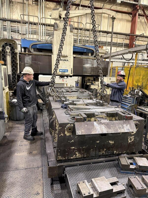Okuma MCV-A-II, CNC bridge type mill, 36 automatic tool changer, 118" X Travel, 78" Y Travel, 17.7" Z, 6k - Image 8