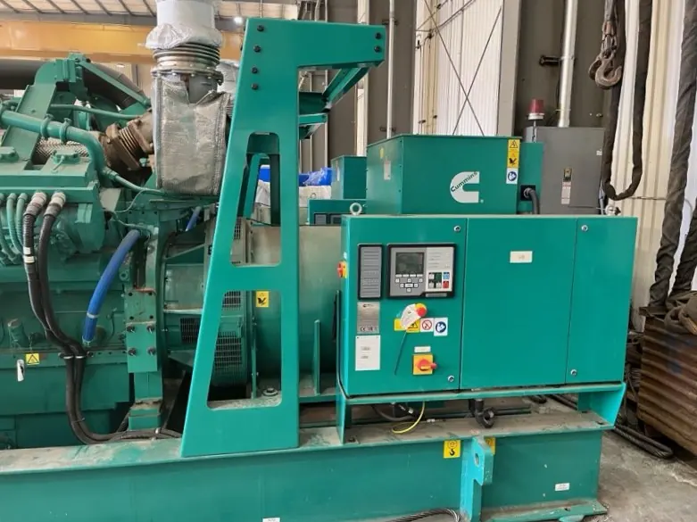 1100 KW Cummins #C1100N6C, Natural gas generator set, 480 Volts, 3-phase, open skid, 2019 - Image 6