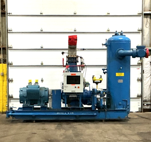 150 psig, Sullair #B32LB717-2.8 NH3, refrigeration compressor, 400 HP - Image 1