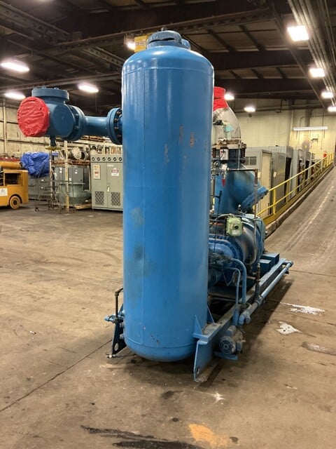 150 psig, Sullair #B32LB717-2.8 NH3, refrigeration compressor, 400 HP - Image 5