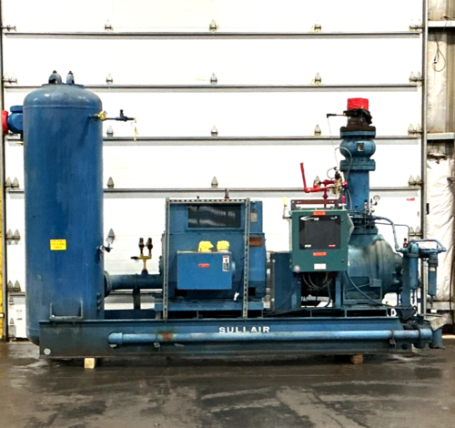 300 psig, Sullair #C25LA717-3.7 NH3, refrigeration compressor, 700 HP - Image 1