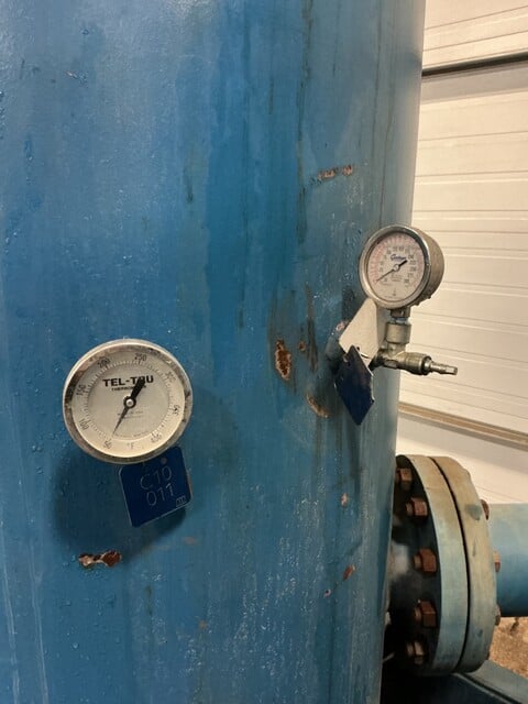 300 psig, Sullair #C25LA717-3.7 NH3, refrigeration compressor, 700 HP - Image 8