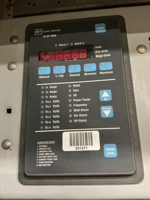 2500 Amp. Eaton / Cutler-Hammer, Pow-R-Line, switchboard, 480/277Y Volts, 3 phase - Image 10