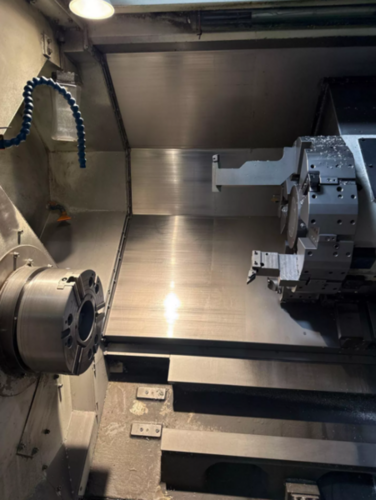 Takisawa #TX-50C, CNC lathe, Fanuc Turn-I Control, 27.6" turning length, 21.7" turning diameter, 12" chuck - Image 4