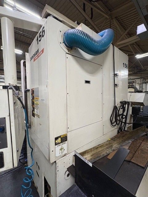 Daewoo Doosan #Puma-V400M, CNC lathe, 15" chuck, 12 turret, chip conveyor, live mill, 2012 - Image 9