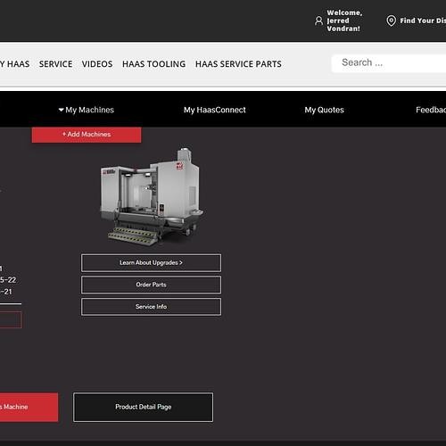 Haas #EC-1600ZT, horizontal machining center, 50+1 side mount tool changer, 10000 RPM, #50, 300 psi thru - Image 3