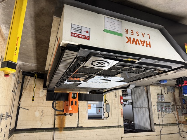 Ermaksan #SM-1000-10X5, CNC Fiber Laser, 1000 watt, 5' x 10' work area, 5551 m/min., Pedestal CNC, 380 Volt - Image 2