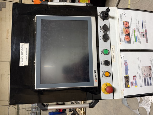 Ermaksan #SM-1000-10X5, CNC Fiber Laser, 1000 watt, 5' x 10' work area, 5551 m/min., Pedestal CNC, 380 Volt - Image 4