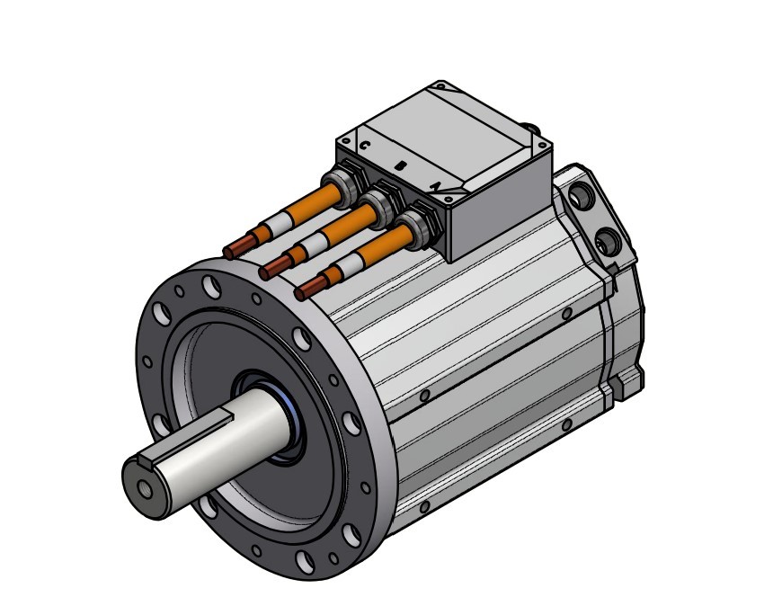 Ormec/Parker #MAC-GVM-210095-K1N, 39.8 HP motor/generator GVM with Ormec XD Indexer Drive, 2014 - Image 1