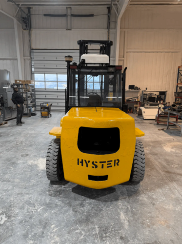 15000 lb. Hyster #H155XL2, Diesel Forklift, 212" max lift height - Image 6