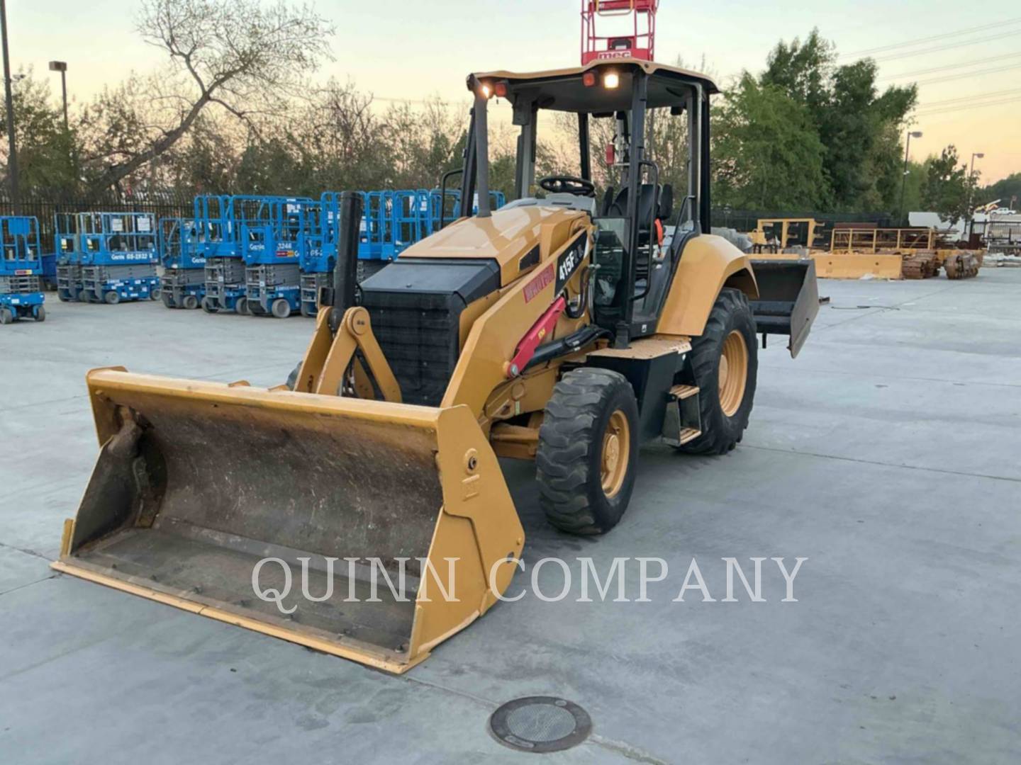 Cat 415F2 IL, Backhoe Loader, 2967 hours, S/N: PF400861, 2018 - Image 1