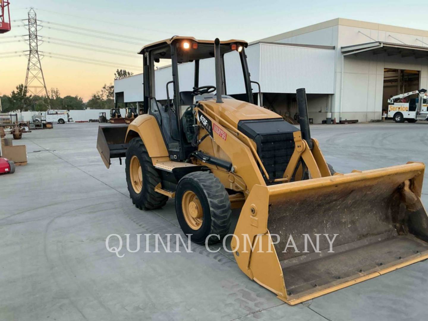 Cat 415F2 IL, Backhoe Loader, 2967 hours, S/N: PF400861, 2018 - Image 2
