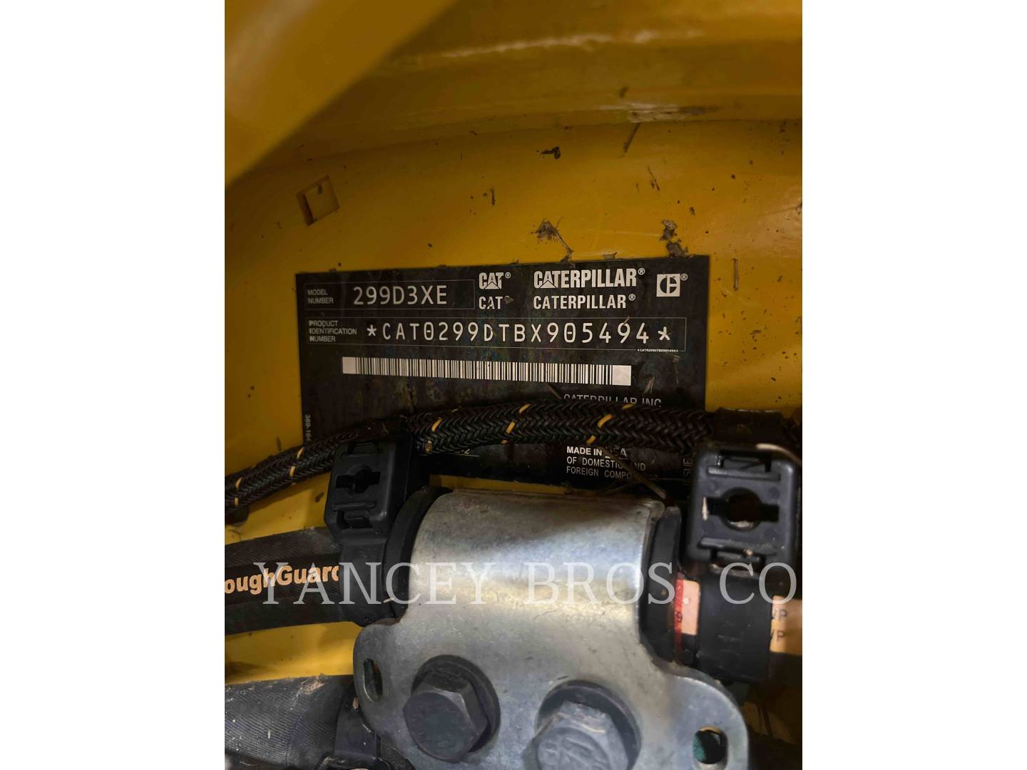 Cat 299D3 XED2, Skid Steer Loader, 1445 hours, S/N: BX905494, 2023 - Image 6