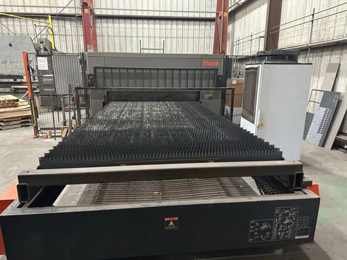 Mazak #Optiplex-4020-Fiber-III, fiber laser, 6.5'x13' table, 160" x80" x5" travel, Dust Collector, Scrap - Image 7