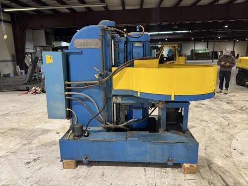 Gardner #2V18-24, Vertical Double Opposed Disc Grinder, 24" wheel, 1175 RPM, 15 HP, 480 V., Refurbished - Image 1