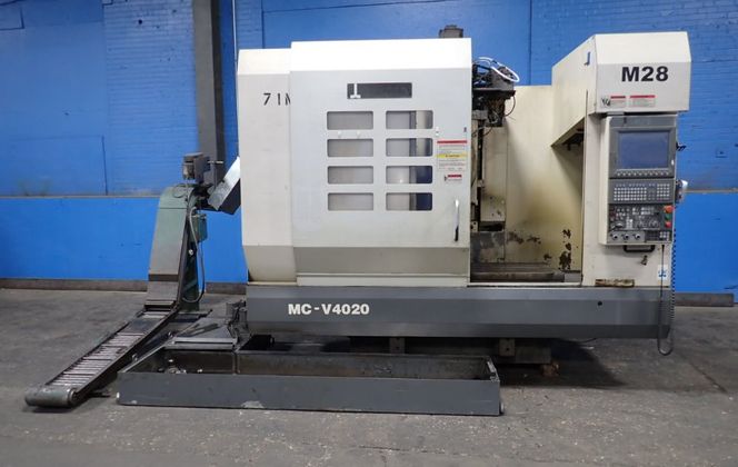 Okuma #MC-V4020, CNC vertical machining center, 20" x 48", OSP-P200 Control, Chip Conv., 2008 - Image 1