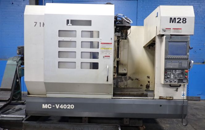 Okuma #MC-V4020, CNC vertical machining center, 20" x 48", OSP-P200 Control, Chip Conv., 2008 - Image 2
