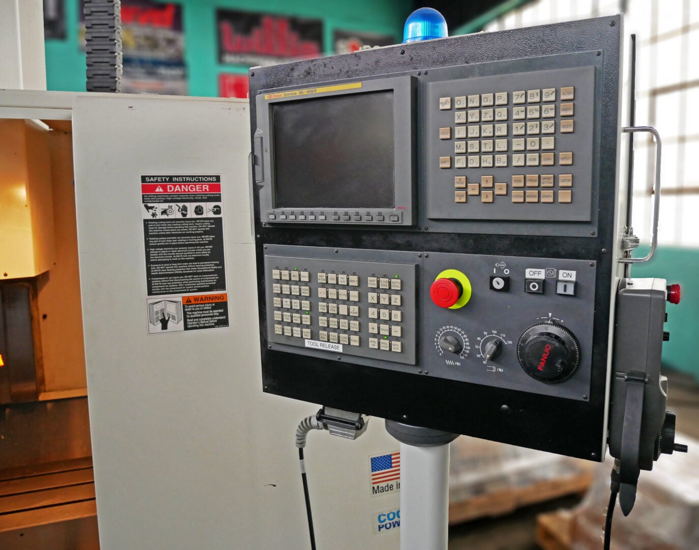 Fadal #VMC3016, CNC vertical machining center, 30" X, 16" Y, 20" Z, 7500 RPM, 21 automatic tool changer, 16" - Image 7