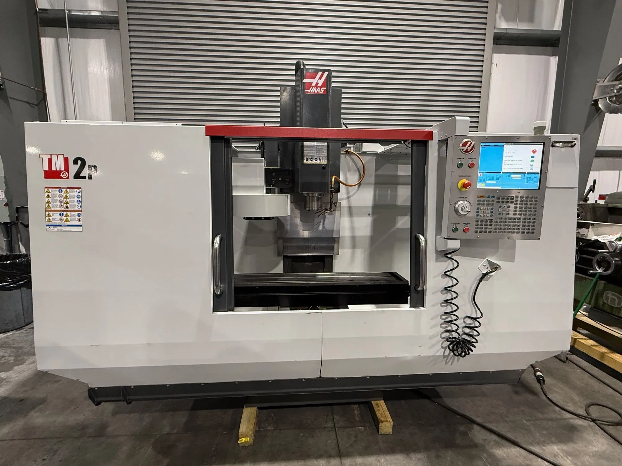 Haas #TM-2P, CNC vertical machining center, 10 automatic tool changer, 40" X, 16" Y, 16" Z, 6000 RPM, #40 - Image 2