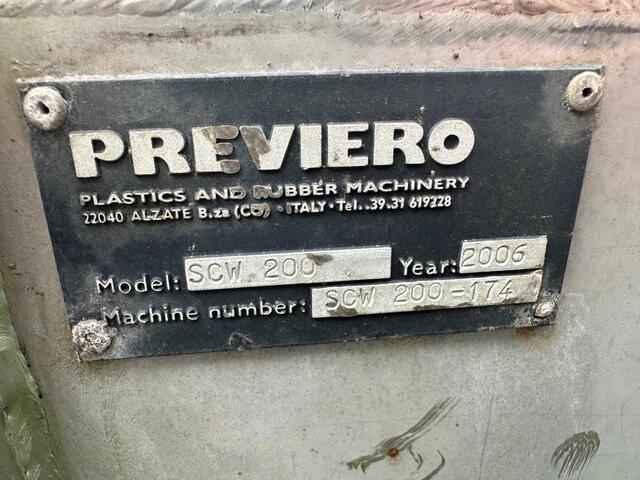 8" diameter x 6' long, Previero #SCE200, Stainless Steel Auger, 10" trough, 9" shaft - Image 9