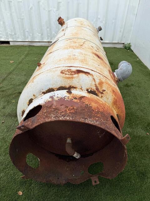 475 gallon 165 psi, 40" x 130", Steel Fab, Horizontal Carbon Steel Pressure Tank, 450°F max. operating - Image 8