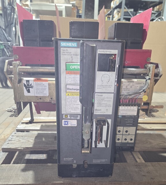 1600 Amp, Siemens #RL-1600 RLAS1MAIXXD09X-K, Air Circuit Breaker - Image 4