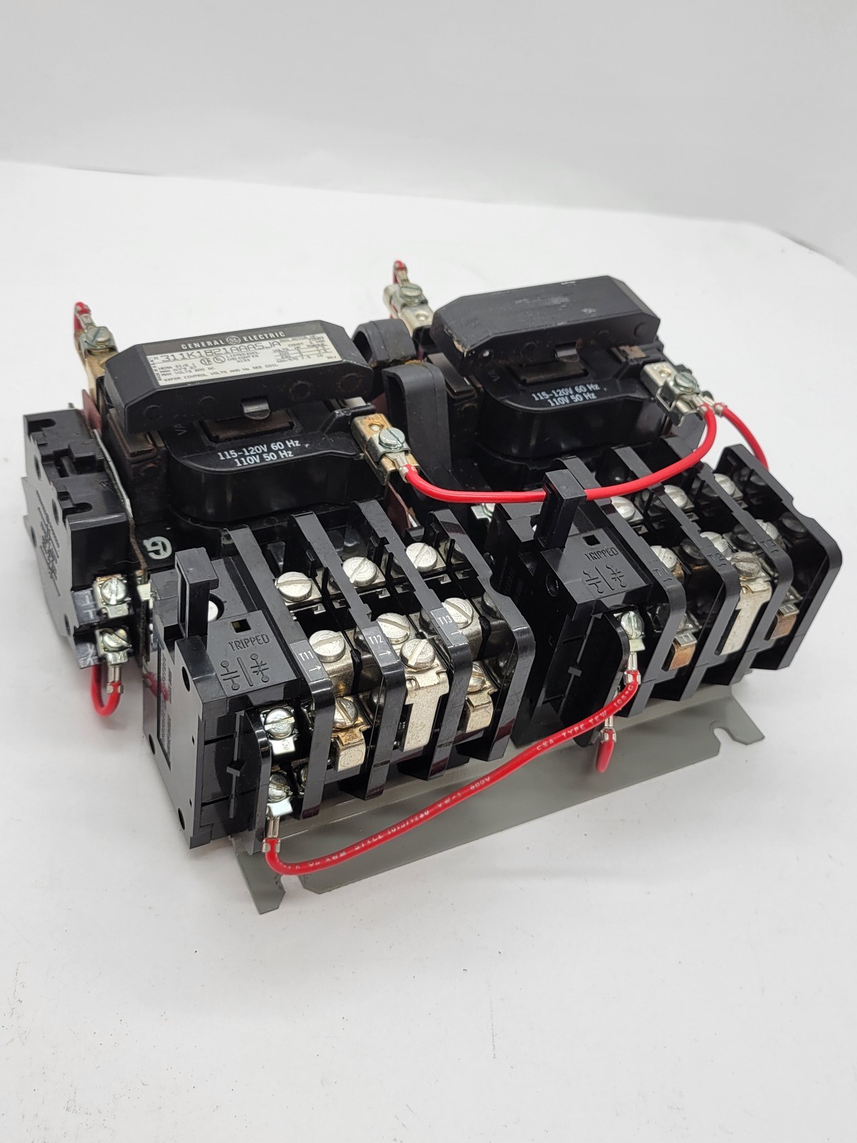 General Electric #CR311K1821AAASJA, Magnetic Starter, Nema 0, 460/575 Volts, 7.5HP, Torq 10, unused - Image 1