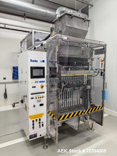 Sanko #FC-1000, Stick Pack VFFS, 11-Lane w/ Volumetric Feeder & Checkweigher, 20-100 CPM/lane, 23mm sticks - Image 2