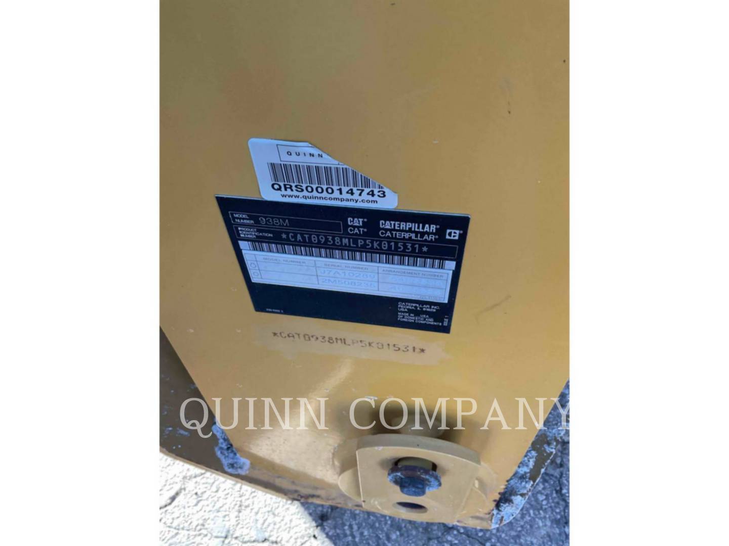 Cat 938M, Wheel Loader, 4427 hours, S/N: P5K01531, 2021 - Image 6