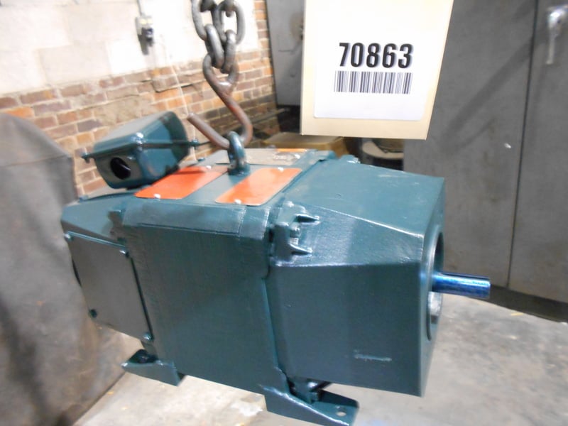 1.5 HP 1800 RPM Reliance, Frame 189ATY, TENV, new, 180VA, 100/200VF - Image 3