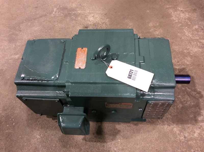10 HP 1800 RPM Reliance, Frame 259AT, rebuilt, 500 VA, 240 VF - Image 1
