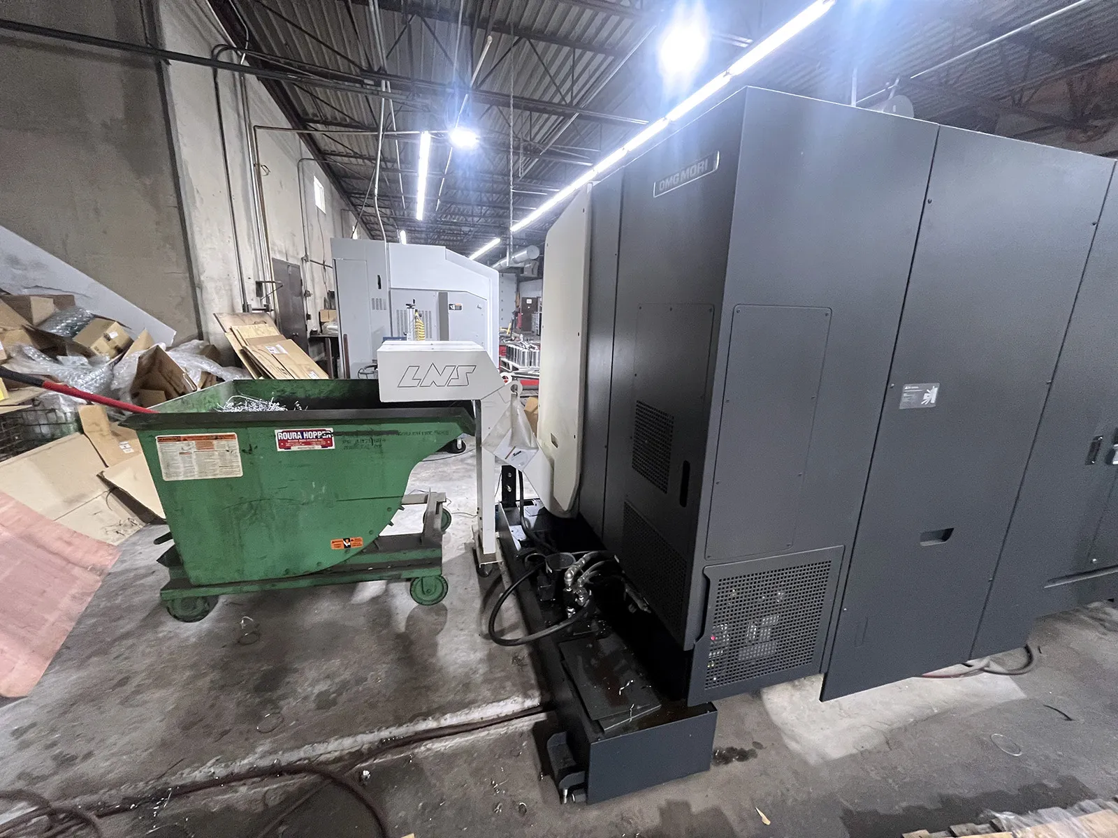 DMG, Mori #NLX-2500MC/700, CNC lathe, 10" chuck, 3.5" bar, 18.1" dia., 27.8" lgth, Celos MAPPS, tailstock - Image 4