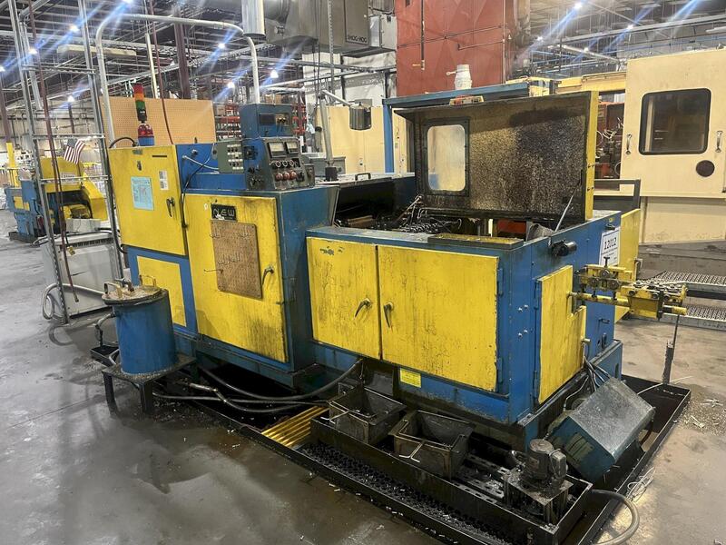 15/64" x 3-9/16" Nakashimada #TH4-6A, 4-Die Progressive Header, 2-3/4" shank length, 230 PPM, bushing cutoff - Image 2